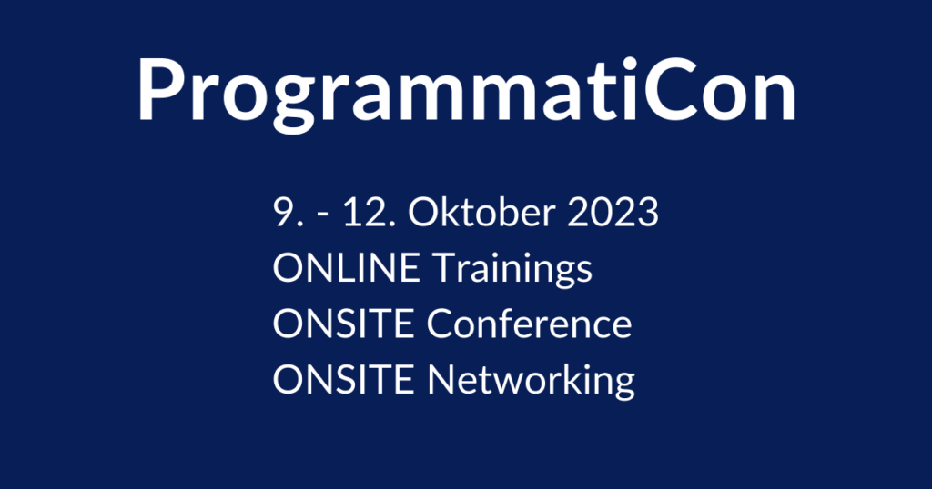 ProgrammatiCon 2023