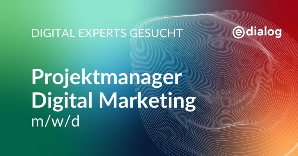 e-dialog Job Projektmanager