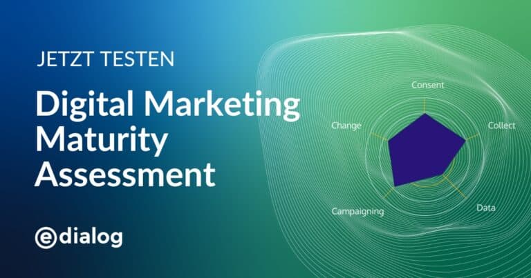 Jetzt Testen - Digital Marketing Maturity Assessment by e-dialog