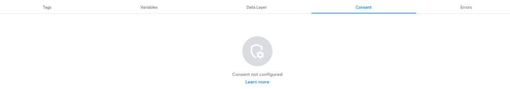Preview Consent Settings GTM