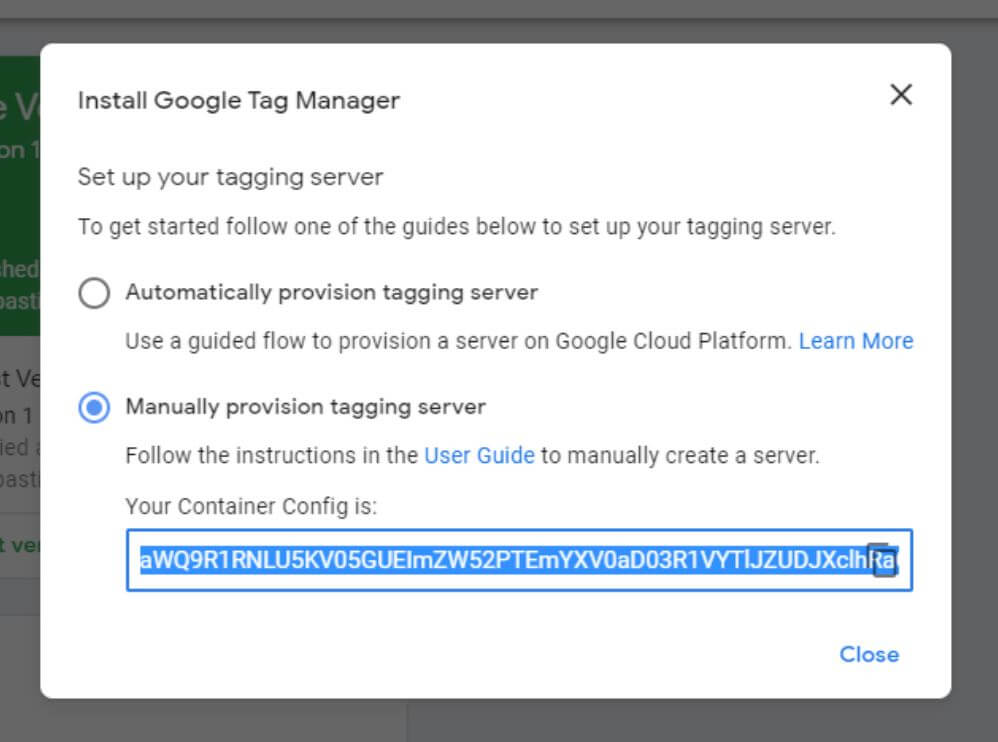 Blog Serverside Tagging - Serverside Tagging Server Creation