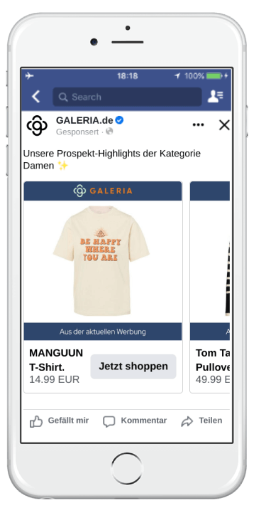 Automated Campaigns - Beispiel Ad