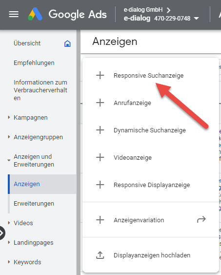 Responsive Search Ads