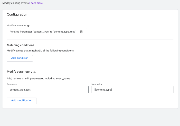 Blog GA4 Modify Events - Parameterbezeichnung ändern
