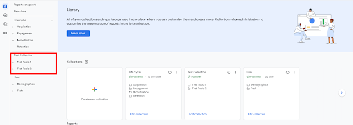 Customized Report Navigation Test