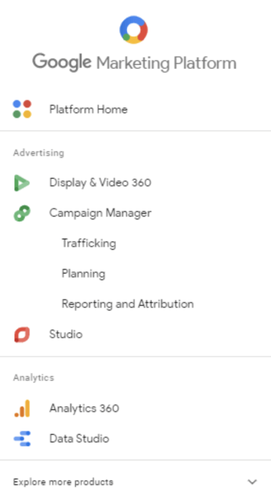 Datastudio reports DV360