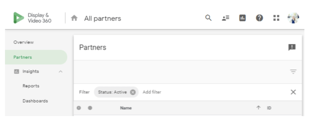 Instant Reports DV360