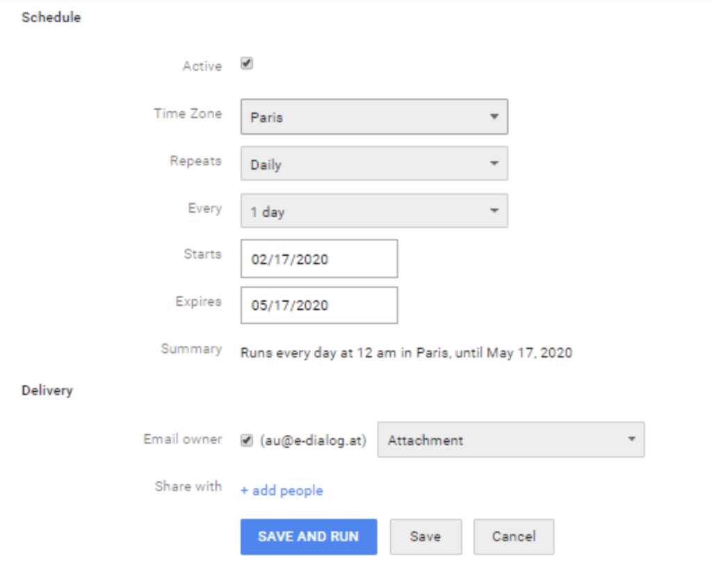 Offline Reports DV360