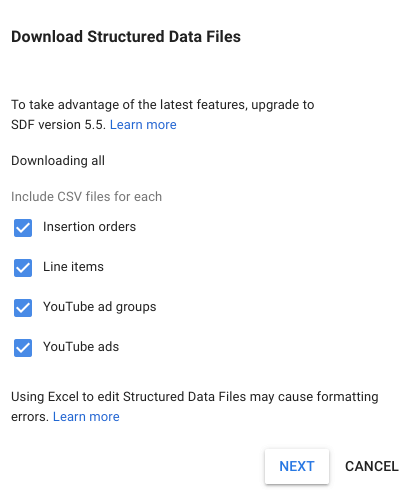 SDF Upload-Download Beispiel