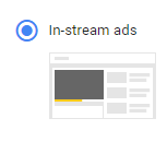 YouTube Kampagnentypen - In Stream Ads