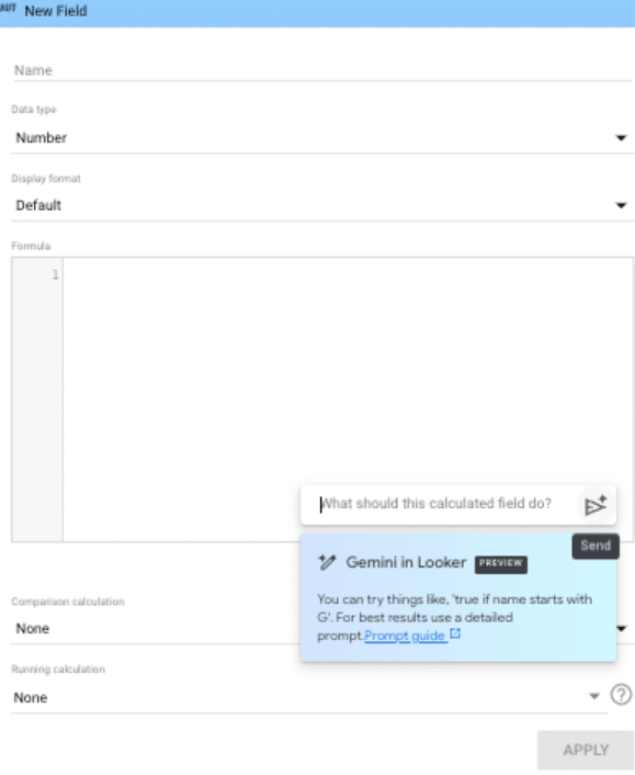 Looker Studio Pro Funktionen - Regex Funkionen mit Gemini erstellen