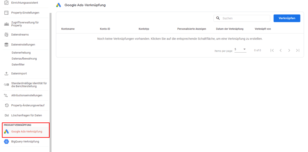 Setup Google Analytics 4 Google Ads