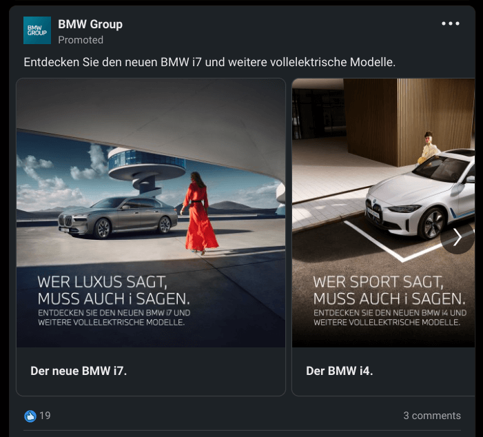 LinkedIn - Carousel Ad