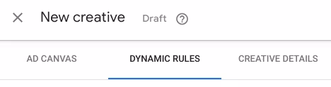 Format Gallery Dynamic Rules