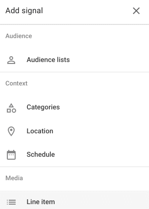 Data Driven Formate Signals