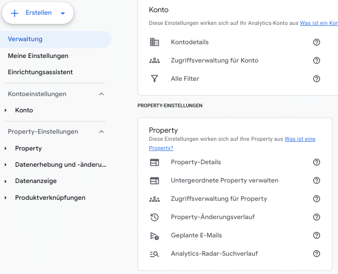 Scheduled Emails - Verwaltung