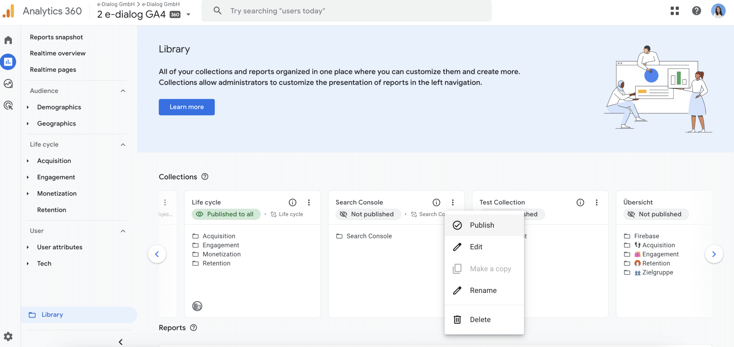 Search Console Report Publish