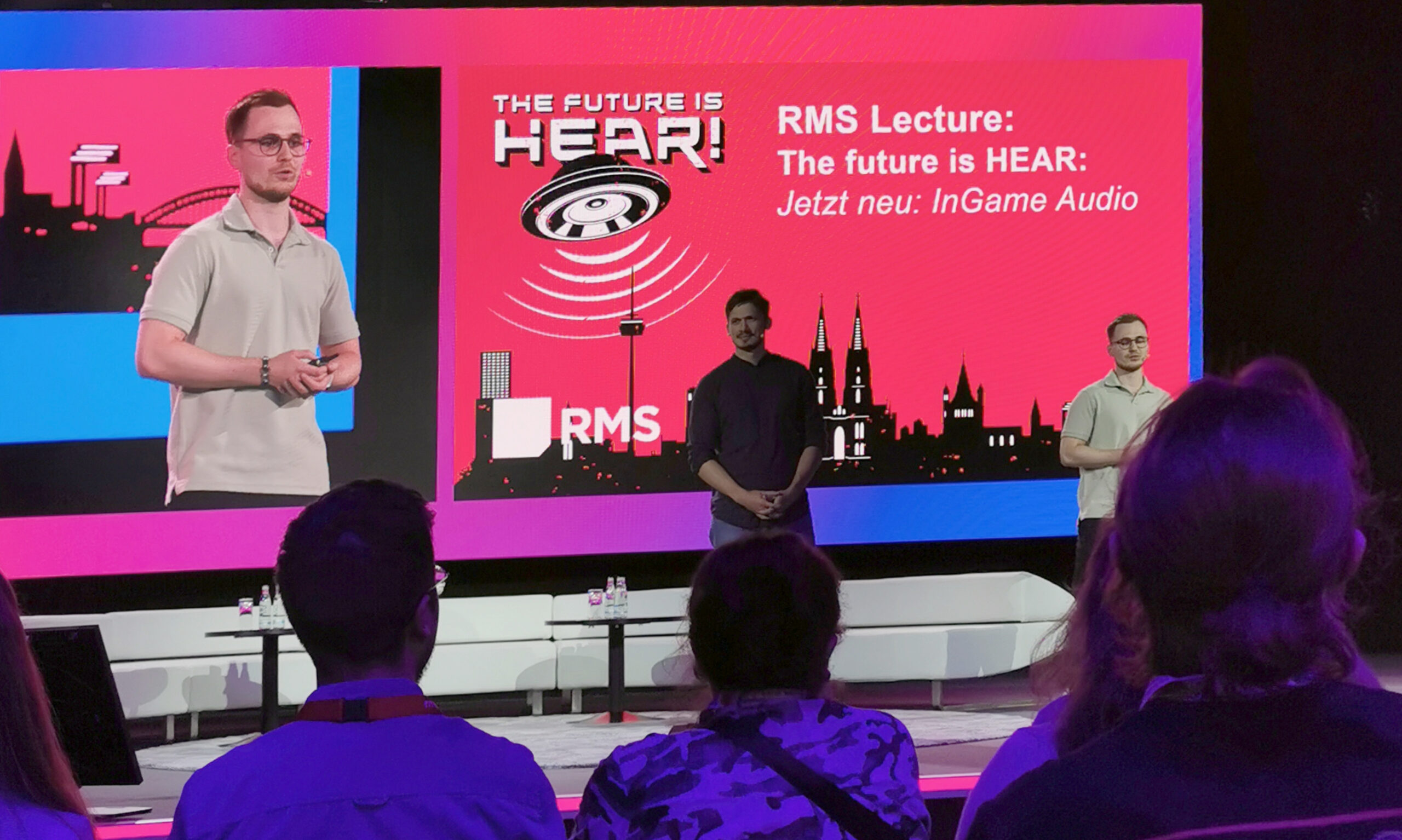 Vortrag über InGame Audio Ads auf der DMEXCO 2023