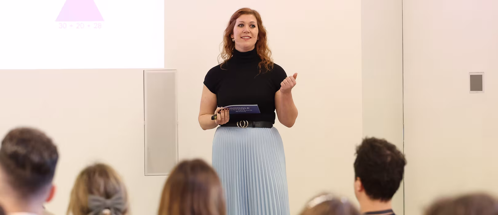 Ein Vortrag einer e-dialog Expertin